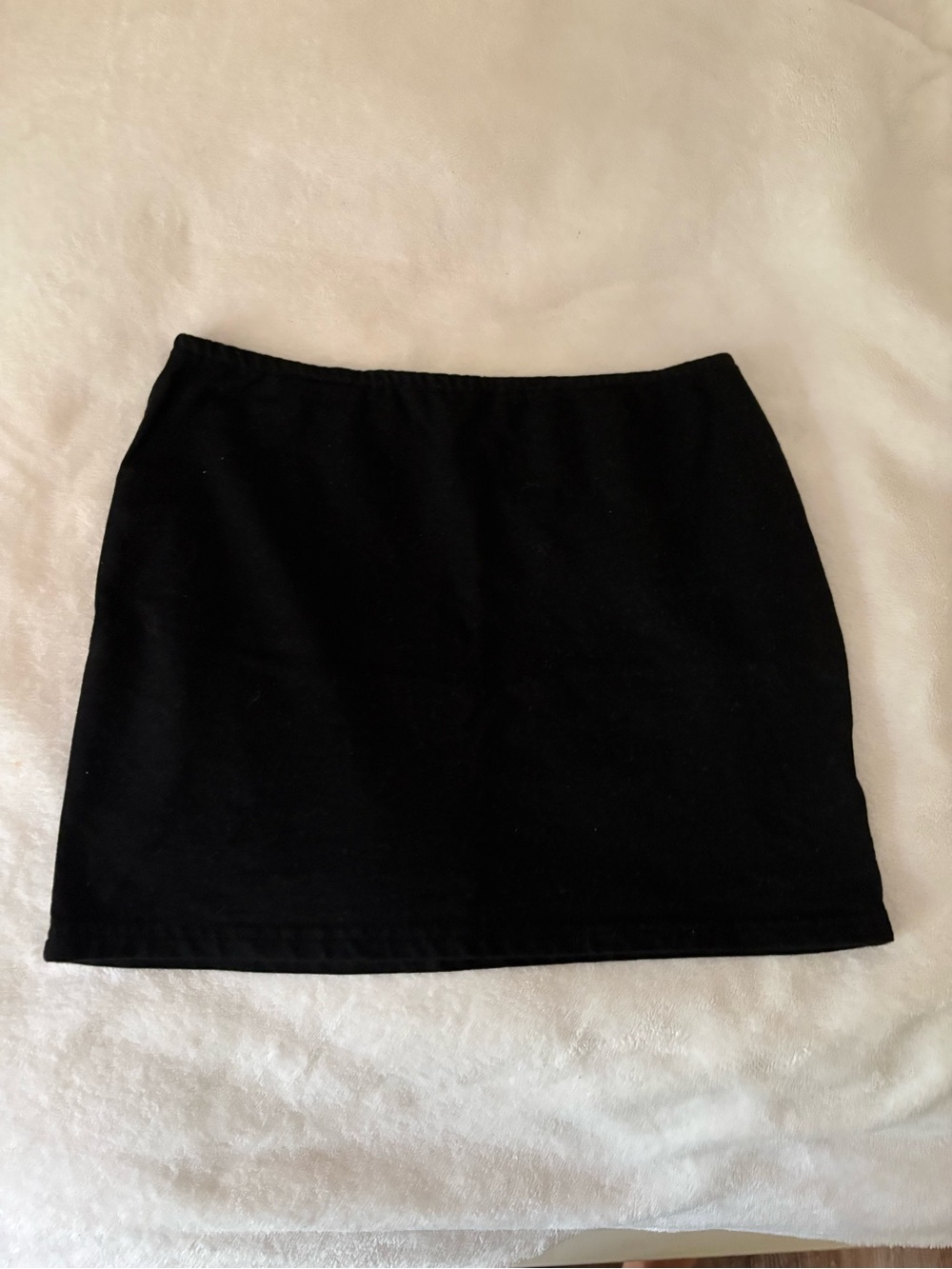 Edikted Black Aisha Mini Skirt
